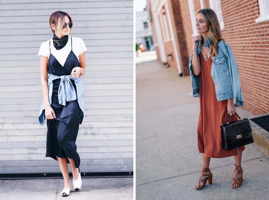 Сукня-комбінація в незвичному виконанні